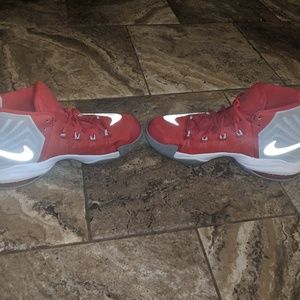 Red/Silver Nike Air Max Audacity-Men's 8